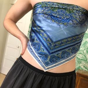 3/$15 Paisley Poly Satin Scarf